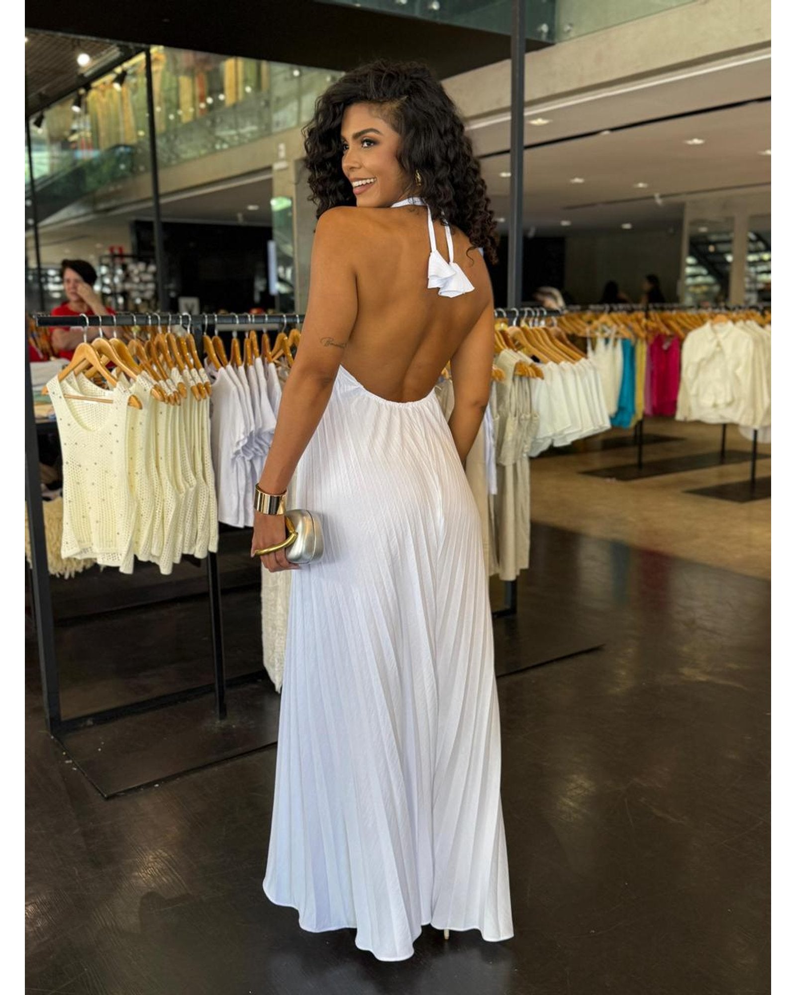 Vestido Plissado Rafa