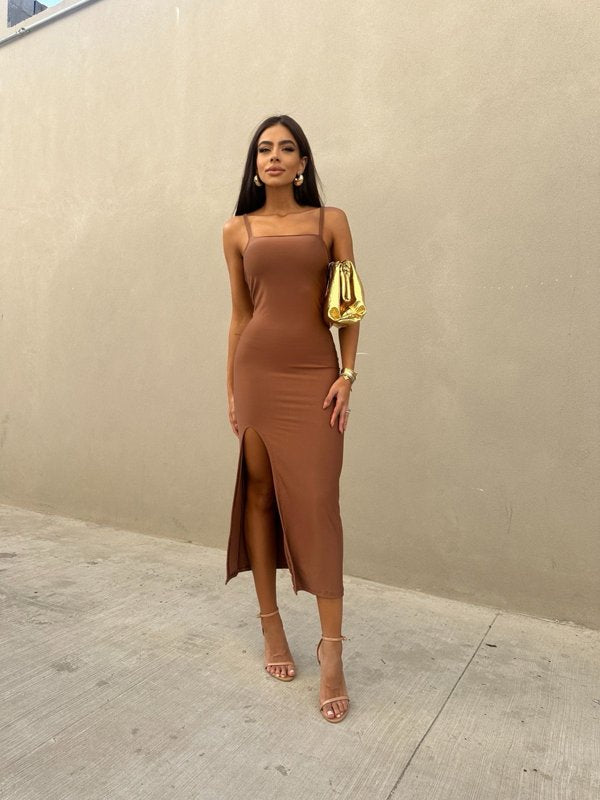 Vestido Suplex Fenda