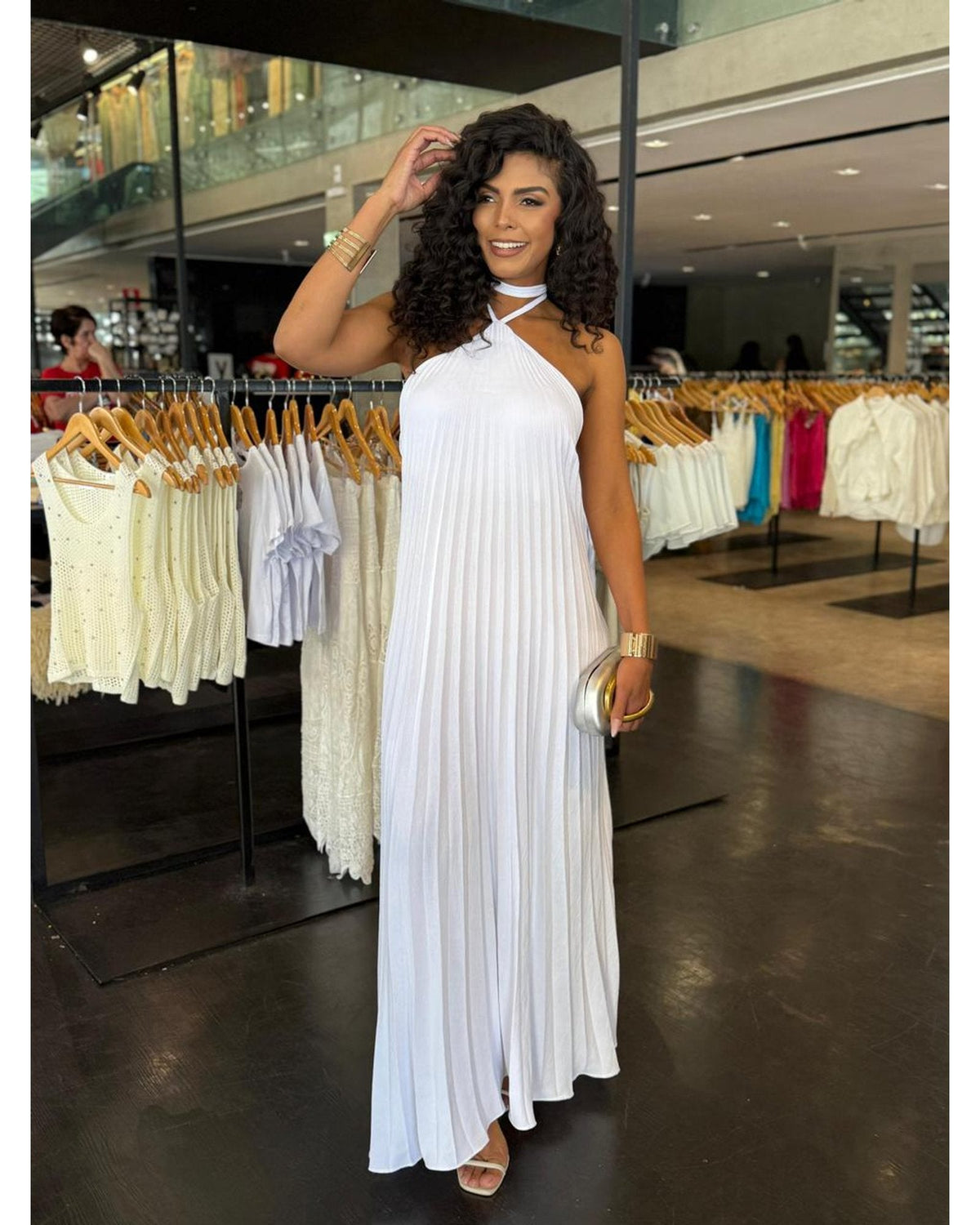 Vestido Plissado Rafa