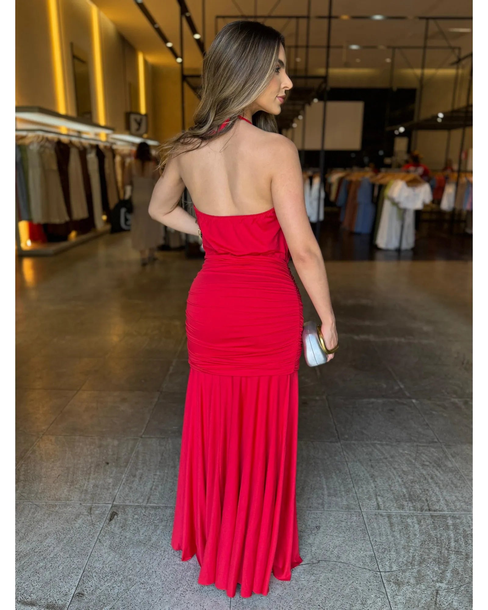 Vestido Longo Sereia