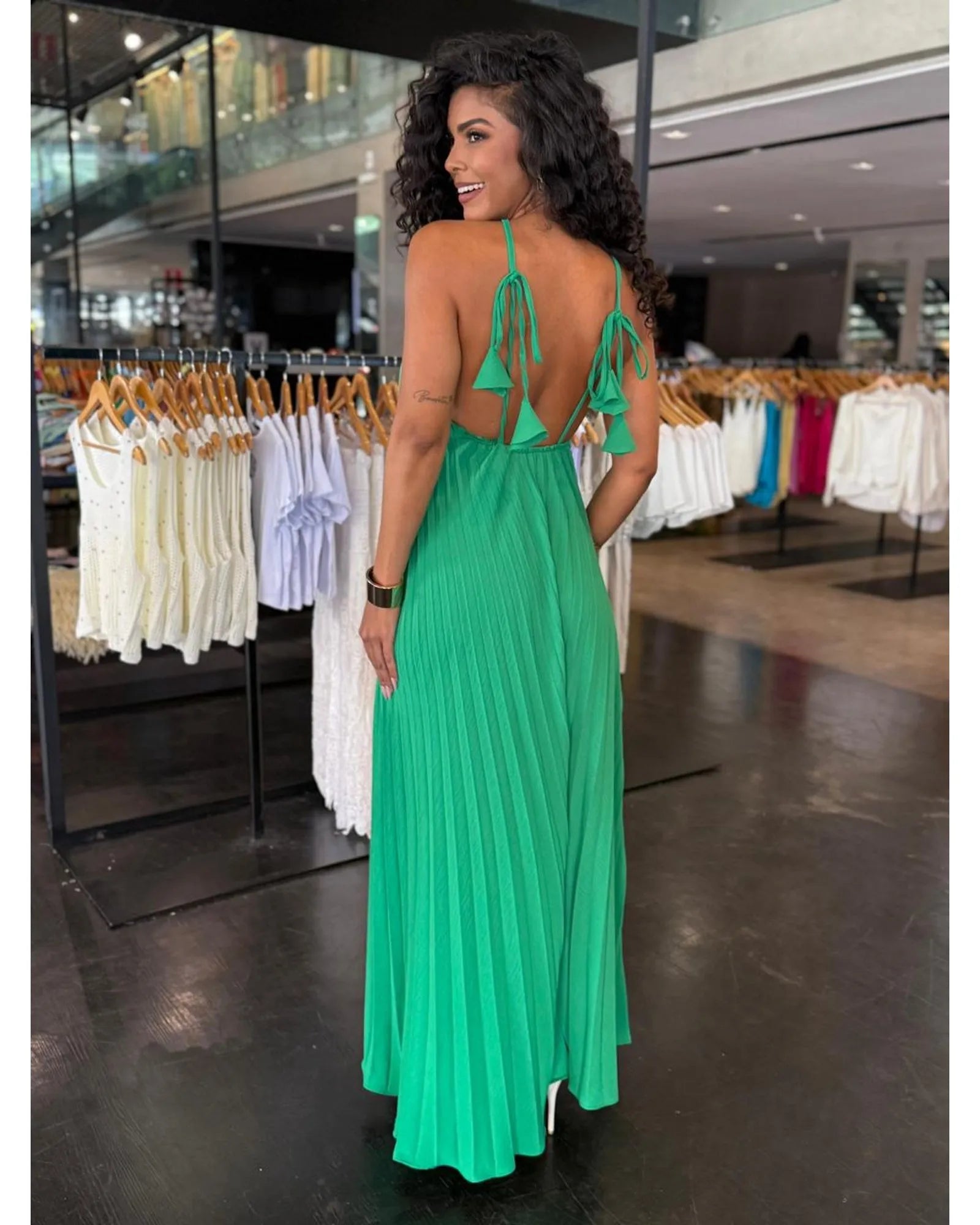 Vestido Plissado Rafa