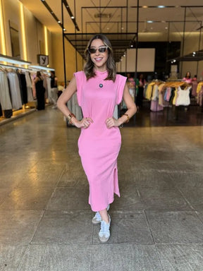 Vestido Canelado Muscle